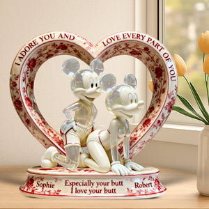 Playful Couple Plaque - Personalized Gifts For Couple 04ohqn171225
