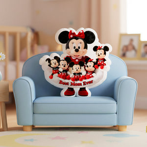 Best Mom Ever Custom Shaped Pillow  - Personalized Gifts For Mother 02kita110226