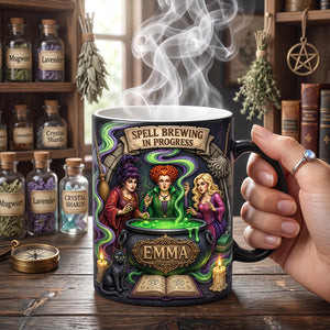 Spooky Brew Magic Mug - Personalized Gift For Witch Lovers 03HATN280726