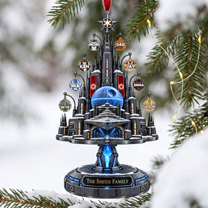 Christmas Tree Universe Ornament - Personalized Gifts For Family Christmas Ornament 03OHTA300926