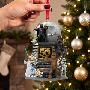 50th Anniversary Christmas Ornament - Personalized Gifts For Cosmic Lovers 01hutn220926