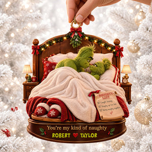 Furry Naughty Couples Acrylic Ornament - Personalized Christmas Gifts For Couples 03ttdt160926