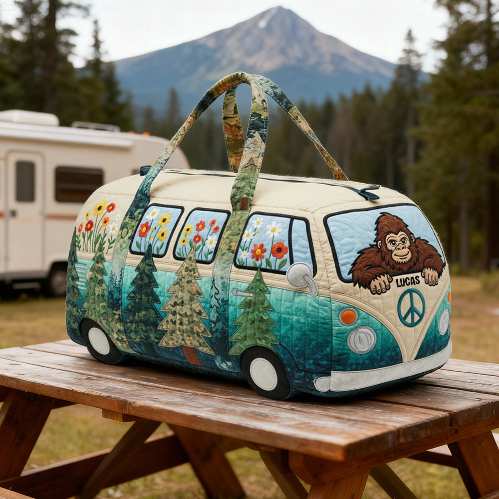 Personalized Gifts For Camping Lovers Quilted Duffle Bag 01PGTN241225