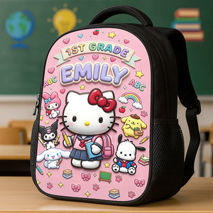 Lovely Characters Shool Bag - Personalized Gifts For Kids 04tyta130726