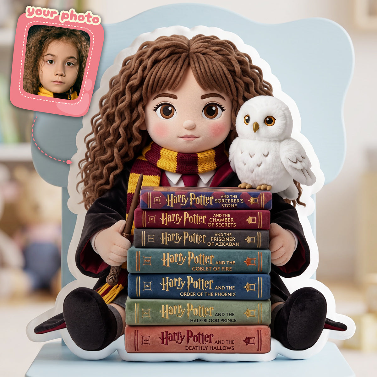 Dreams Between The Pages Pillow  - Custom Photo Gifts For Kids 03NATA100826