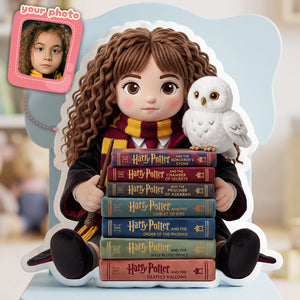 Dreams Between The Pages Pillow  - Custom Photo Gifts For Kids 03NATA100826