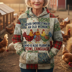 Personalized Funny Gifts For Chicken Lovers Hoodie 02natn251125