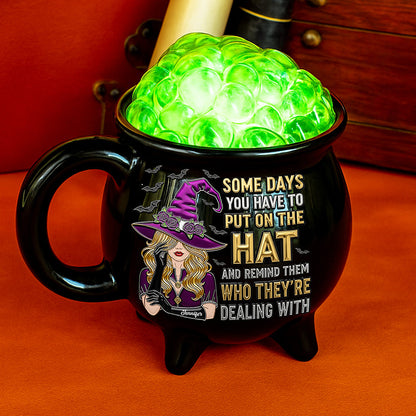 Sassy Witch Cauldron Mug – Personalized Halloween Gifts For Witch Lovers 01ohqn040925
