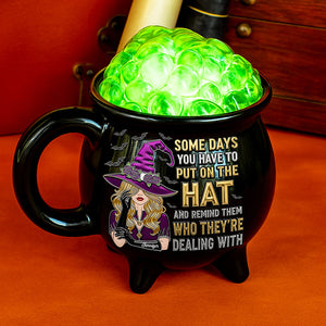 Sassy Witch Cauldron Mug – Personalized Halloween Gifts For Witch Lovers 01ohqn040925