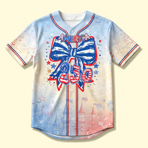 Family Independence Day Baseball Jersey - Personalized Gifts For Patriots 01NADH120626