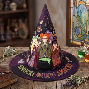 Enchanted Quilted Witch Hat Personalized Gifts For Sisters 04TOTA120826