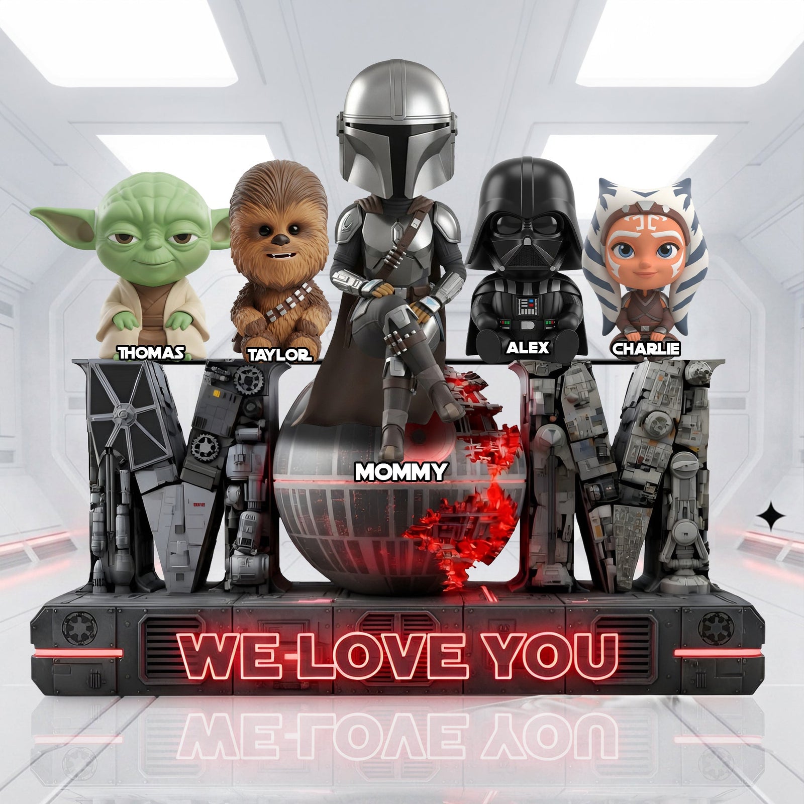 Universe Protector Acrylic Plaque - Personalized Gifts For Mother's Day 05OHLU250326