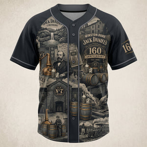 160th Annniversary Drinking Legend Baseball Jersey Shirt - Personalized Gifts 04qhdt110626