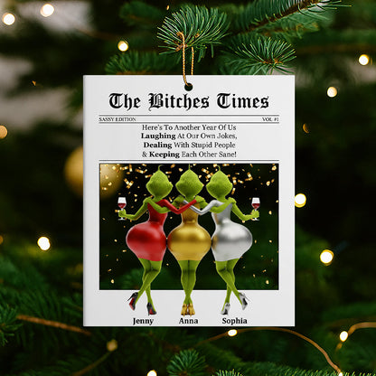 Personalized Gifts For Best Friends Christmas Ornament 03natn170925