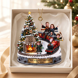 Spellbound Family Acrylic Ornament - Personalized Christmas Gifts For Family 03QHDT010926