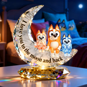 Under The Moonlight Acrylic Plaque - Personalized Gifts For Mom 06OHLU130226