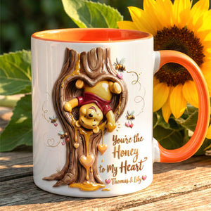 Sweet Love Couple Coffee Mug - Personalized Gift For Couples 02HULU160126