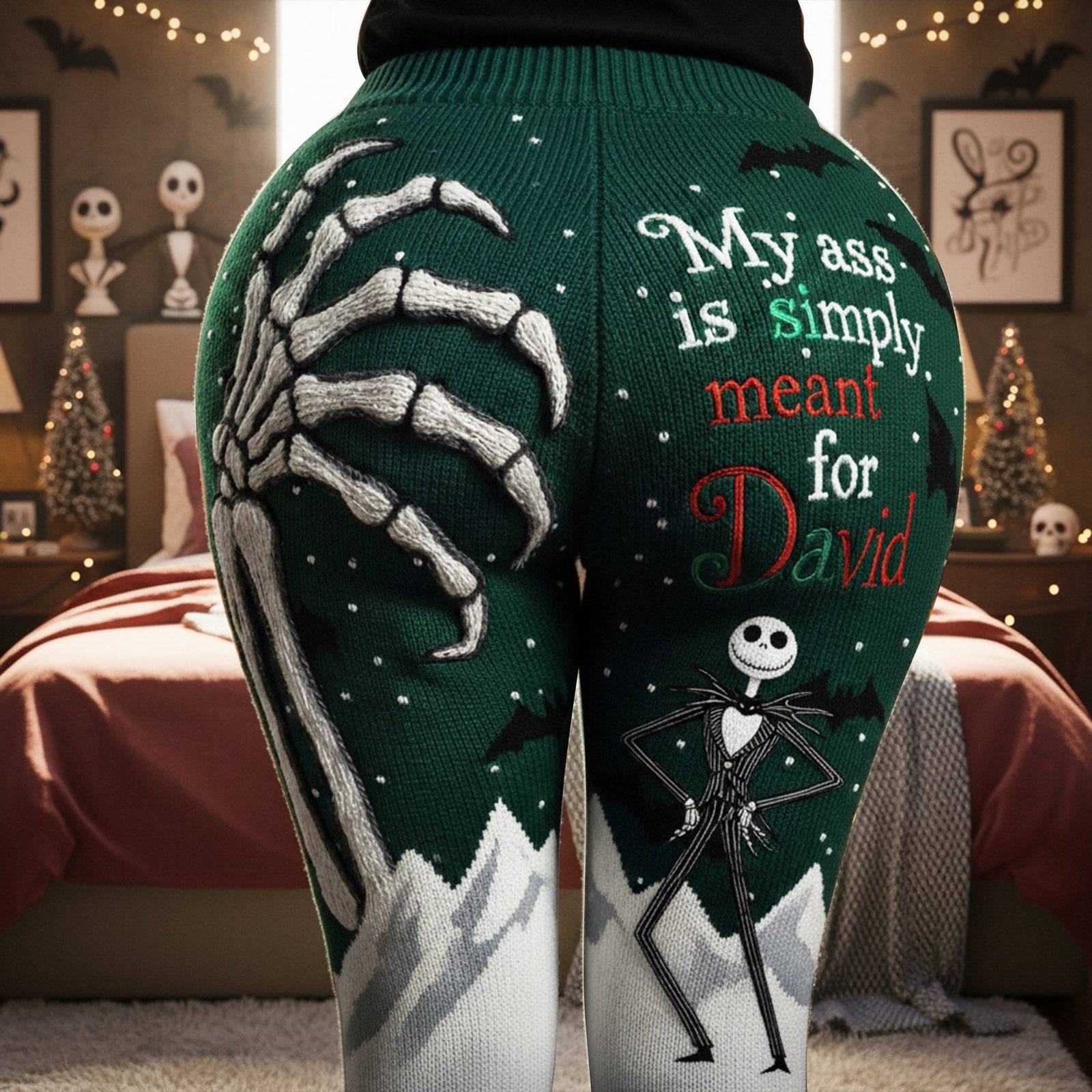 Skeleton Hand Leggings - Personalized Gifts For Her 05TGLU081125