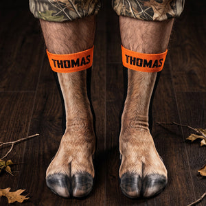 The Hunting Legend Socks - Personalized Gifts For Hunting Lovers 04huta210926
