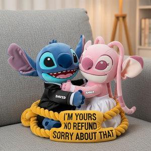Cute Aliens Couple Shaped Pillow Personalized Gifts For 01natn101225