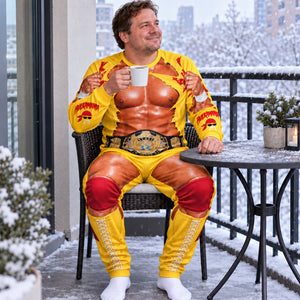 Funny Muscle Illusion Pajamas – Personalized Gift for Wrestlers 04QHQN290926
