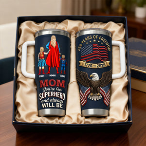 250 Years Of Freedom Mom and Kids Tumbler - Personalized Gifts For Mother 01natn040326-Homacus