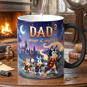 Fun Family Mischief Magic Mug - Personalized Gifts For Dad 03NATN280426