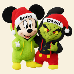 Festive Pillow Duo Personalized Gifts For Couple 01HUDT141125