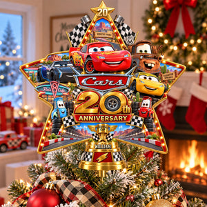 20th Anniversary Racemas Acrylic Christmas Tree Topper - Personalized Gifts For Christmas 01ohqn210926