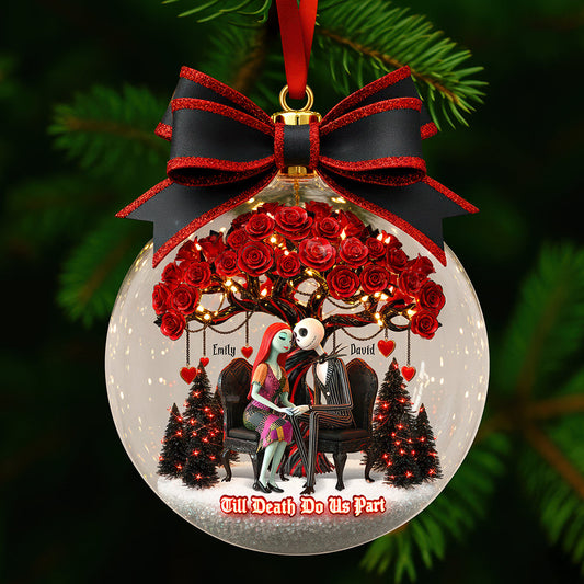 Couple Forever Christmas Ornament, Personalized Gifts For Couple 04PAQN220925