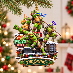 Fearless Hero Squad Ornament - Personalized Gift For Family 02TTQN081026