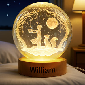Starry Dream Boy Crystal Night Light - Personalized Gift 06PALU181225