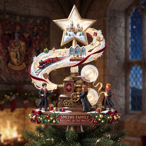 Fantastical World Tree Topper - Personalized Christmas Gifts For Family 03hata180826