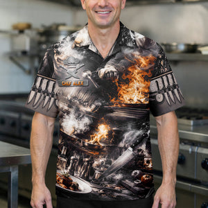 Culinary Genius Hawaiian Shirt - Personalized Gifts For Chef 01QHQN200626