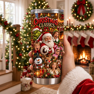 Christmas Characters Tumbler - Personalized Gifts 02totn101026