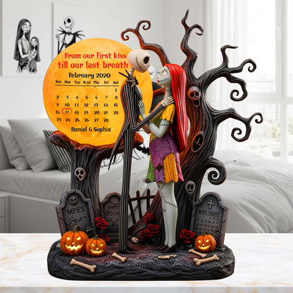 First Kiss To Last Breath Acrylic Plaque - Personalized Anniversary Gifts For Couples 02TOLU190725