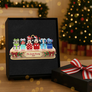 Family Custom Shape Acrylic Christmas Ornament, Personalized Gifts For Family 03huta041125-Homacus