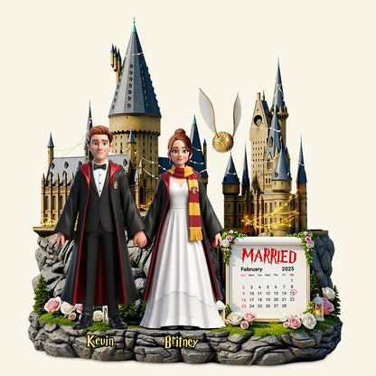 Magic Wedding Acrylic Plaque - Personalized Gifts For Couple 04NADT250625