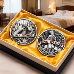 Personalized Funny Gifts For Couple Printed Metal Coin 03hutn120226