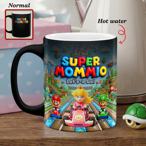 Racing Mom and Kids Magic Mug -  Personalized Gifts For Mothers 03naqn090426
