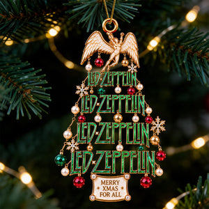 Led Zeppelin Rock Legends Christmas Ornament - Personalized Gifts For Music Lovers 03nadt131026