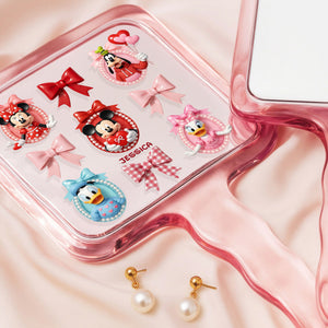 Cute Characters Handheld Mirror - Personalized Gifts 05pglu041225