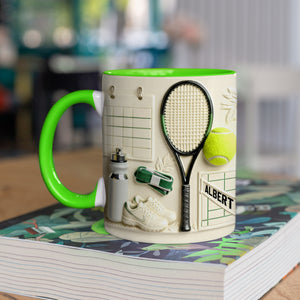 Match Day Tennis Coffee Mug - Personalized Gift For Tennis Players 05HYQN050126