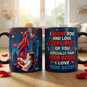 Chaos In Love Magic Mug - Personalized Gifts For Couples 04huqn300626