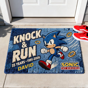 Speed Master Anniversary Doormat - Personalized Gifts 05QHLU120226