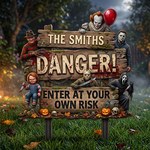 Personalized Spooky Family Yard Sign - Gifts For Family 04PGLU030826