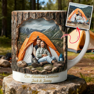 Camping Coffee Mug - Custom Photo Gifts 04hulu311225