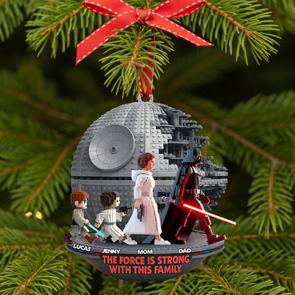 Personalized Gifts For Family, Christmas Family Acrylic Ornament 02ohtn080925