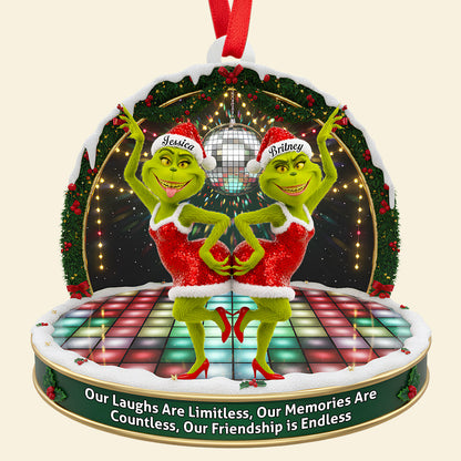 Dancing Besties Christmas Ornament - Personalized Gifts For Friends 03NADT220925
