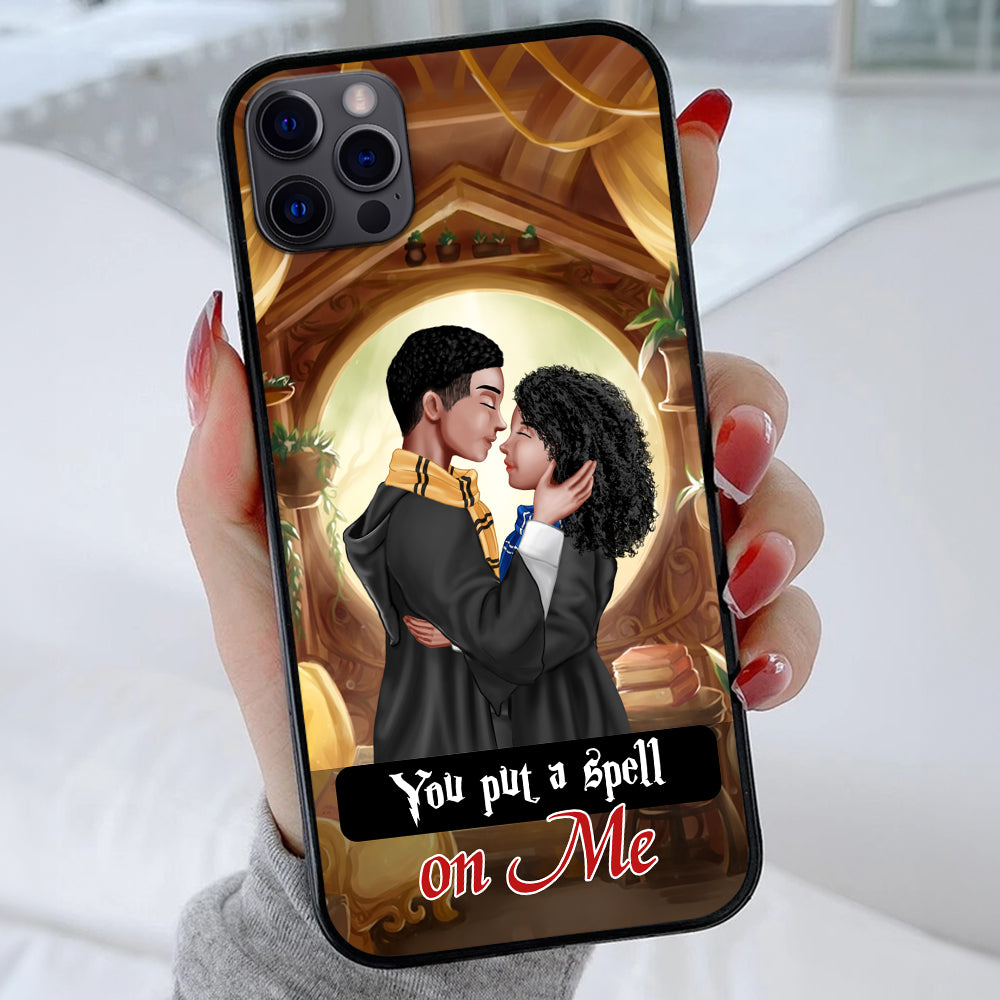 Kissing Wizard Phone Case Personalized Gifts For Couple 04HUDT300724PA